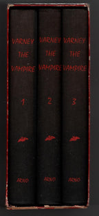 Varney the Vampire or The Feast of Blood Vol. I-III (Reprint Edition)