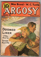 Argosy Mar 27 1937 Belarski Cvr; Max Brand; W. C. Tuttle; Garnett Radcliffe
