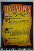Unknown Worlds (British) Fall 1945 Anthony Boucher, Malcolm Jameson, Jane Rice