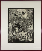 Stephen Fabian ORIGINAL ART Ink & Pencil Nightmares in Blood Clive Barker