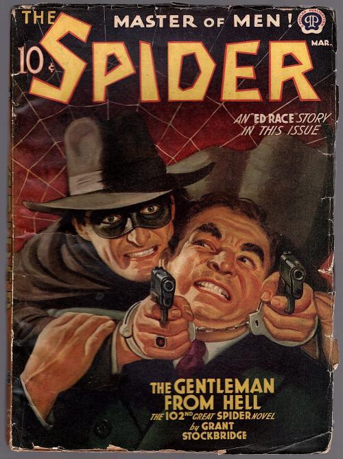 The Spider Mar 1942 Rafael DeSoto Cvr, Suicide Squad versus Ed Race!