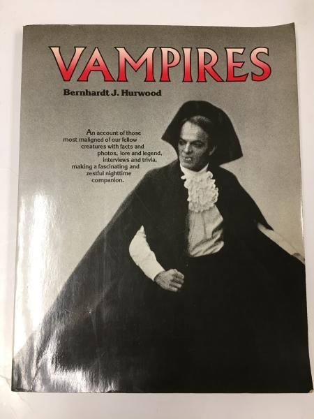 Vampires by Bernhardt J. Hurwood Signed first ed. Signed