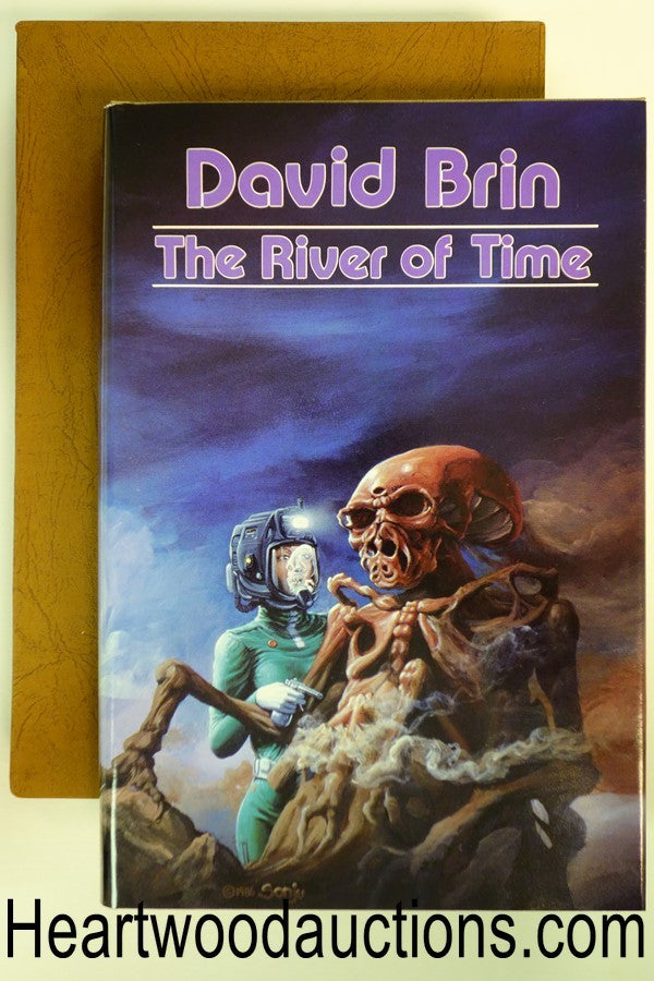 The River of Time by David Brin SIGNED LTD- High Grade