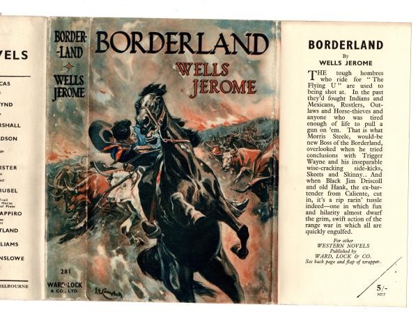 Borderland by Wells Jerome (First UK Edition) File Copy