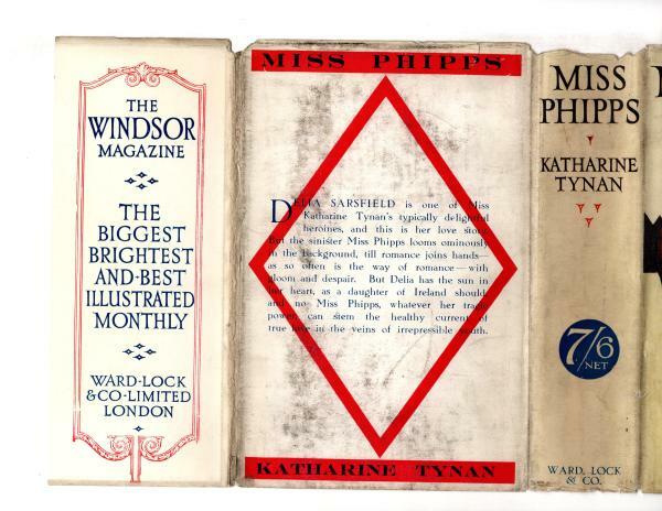 Miss Phipps by Katharine Tynan (First Edition) Ward File Copy