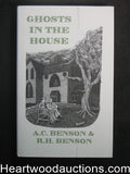 Ghosts In the House by A.C. Benson Unread Copy (Limited Edition)
