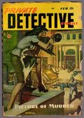 Private Detective Feb 1947 Classic Allen Anderson GGA Cvr - Pulp