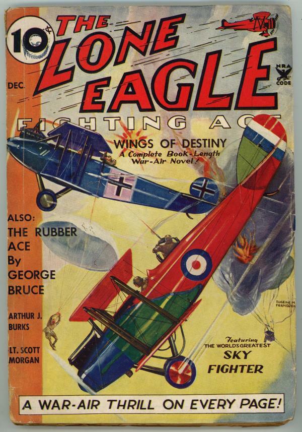 The Lone Eagle Dec 1934 Pulp