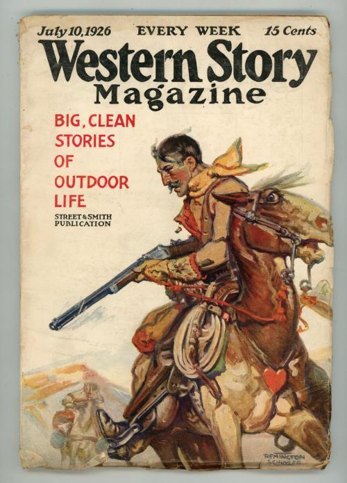 Western Story Jul 10 1926 Schuyler Cvr - C. J. Daly - Pulp