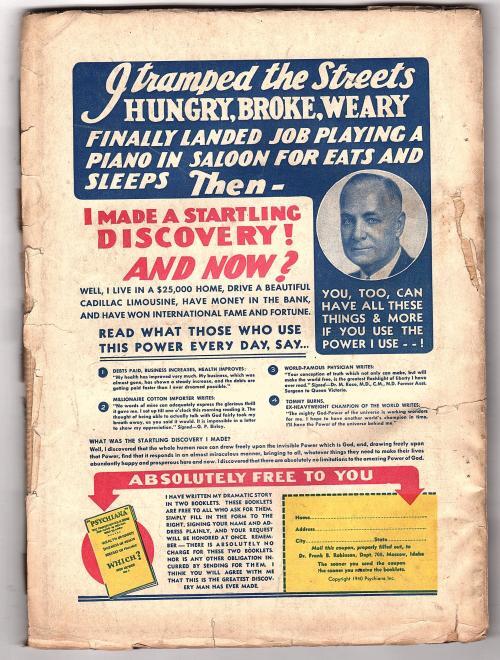 Dime Mystery Jul 1941 Wild Oriental Menace Cover - Pulp