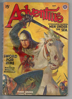 Adventure May 1939 Spring Soare Cvr Art; Nicholson; Fisher; Morey