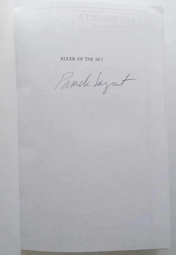 Ruler of the Sky by Pamela Sargent (1st UK Chatto & Windus) Proof Signed