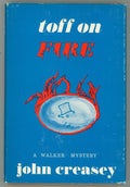 Toff on Fire by John Creasey