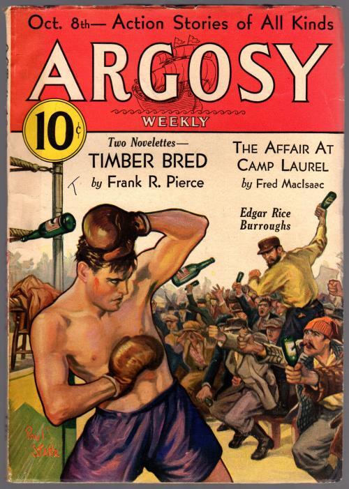 Argosy Oct 8 1932 ERB "The Pirates of Venus" pt. 4/6 - Pulp