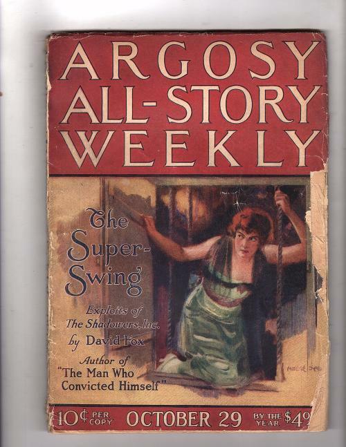 All Story Oct 29 1921; Burroughs; Brand; Rockey; Stein