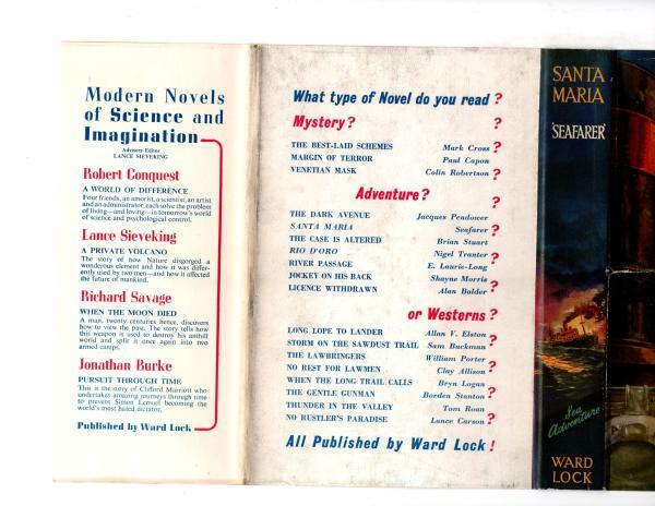 Santa Maria by Searfarer (First Edition) Hubin Listed, File Copy