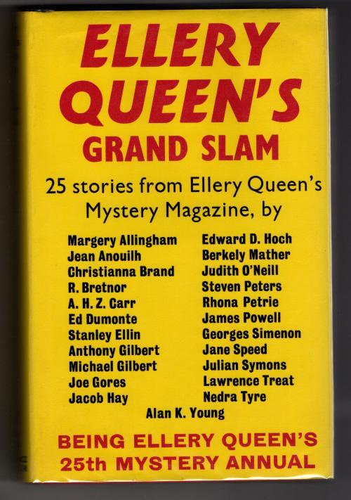 25th Anniversary Annual: Ellery Queen's Grand Slam (1st UK) File Copy