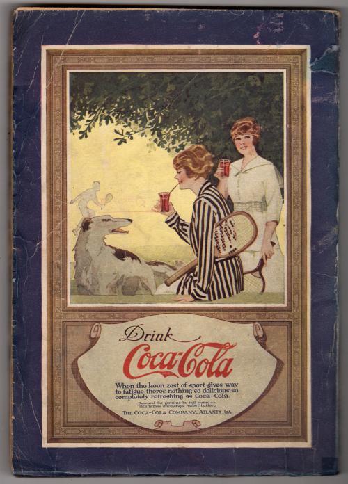 Blue Book Aug 1917 Burroughs - Tarzan Rescues the Moon - Pulp