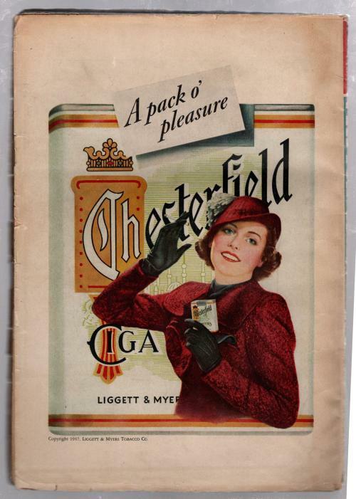 All-American Fiction Nov 1937 Watson Cover Art; Max Brand; 1st issue! Pulp