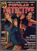 Popular Detective Apr 1943 GGA Cvr, Arthur Burks, Ted Coughlan - Pulp