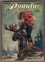 Popular Jan 1 1914 Pulp Sax Rohmer; Arthur B. Reeve; Frank L. Packard;