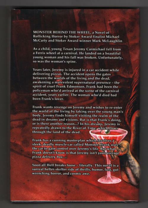 Monster Behind the Wheel by Michael McCarty & Mark McLaughlin 1st LTD Signed