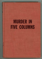 Murder in Five Columns by Frank Diamond (Scarce Title, First Edition)