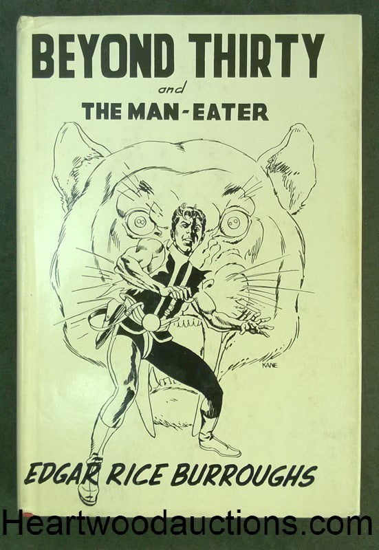 Beyond Thirty and Man-Eater by Edgar Rice Burroughs FIRST LTD ED- High Grade