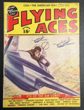 Flying Aces Oct 1940 Pulp Schomburg Cover Art