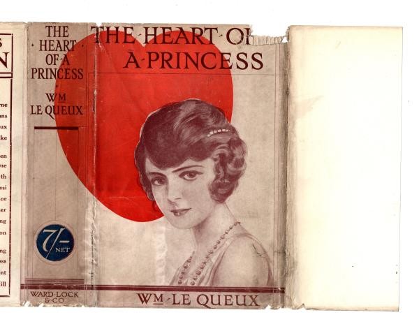 The Heart of a Princess by Wm. Le Queux 1st Ed., Hubin Listed (Rare DJ) File ...
