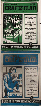 Lot of 10 "The Model Craftsman" Magazines 1935/36/37