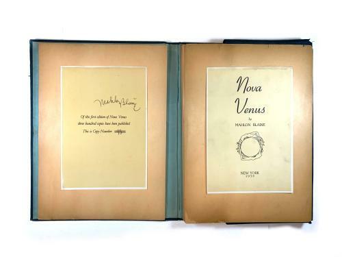 Nova Venus by Mahlon Blaine (First Edition) Portfolio 40 Plates