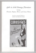 19th & 20th Century Literature (Catalogue 120, Fall 2008)