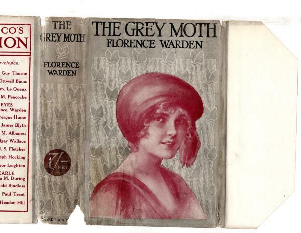The Grey Moth by Florence Warden (First Edition) Ward File Copy