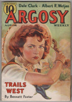 Argosy Aug 14 1937 Emmett Watson woman with whip Cvr; Bennett Foster; Hubbard ad