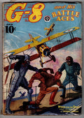 G-8 Battle Aces Feb 1938 Fredrick Blakeslee Cvr "Wings For The Dead"