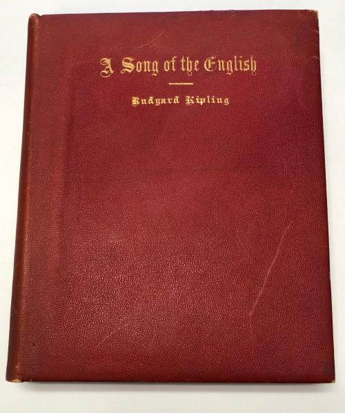 A Song of the English by Rudyard Kipling