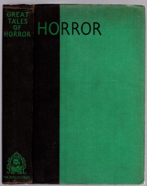 Great Tales of Horror by Marjorie Bowen (editor) First Edition - Rare