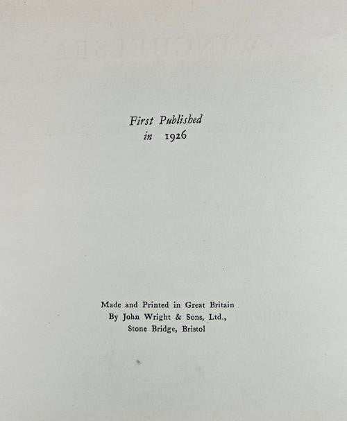 Winchelsea: A Legend by Frieda Harris (First Edition) Scarce