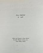 Winchelsea: A Legend by Frieda Harris (First Edition) Scarce