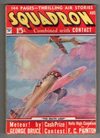 Squadron Aug 1934 George Bruce, F.C. Painton, Leo Morey Cvr - Uncommon