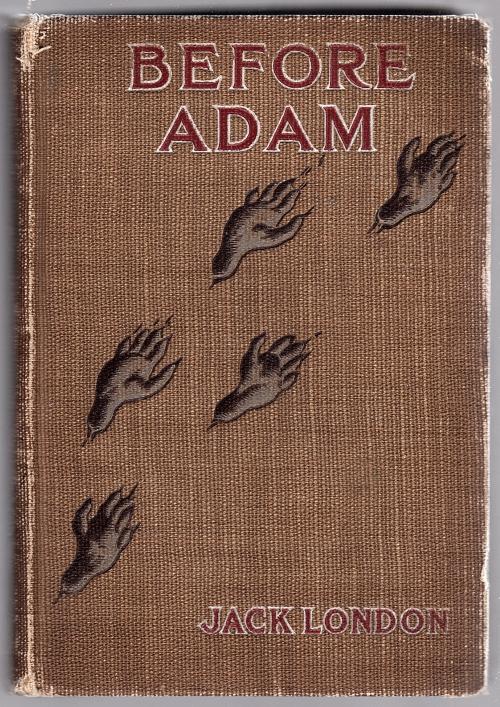 Before Adam by Jack London (First Edition) FAX DJ