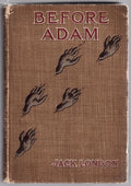 Before Adam by Jack London (First Edition) FAX DJ
