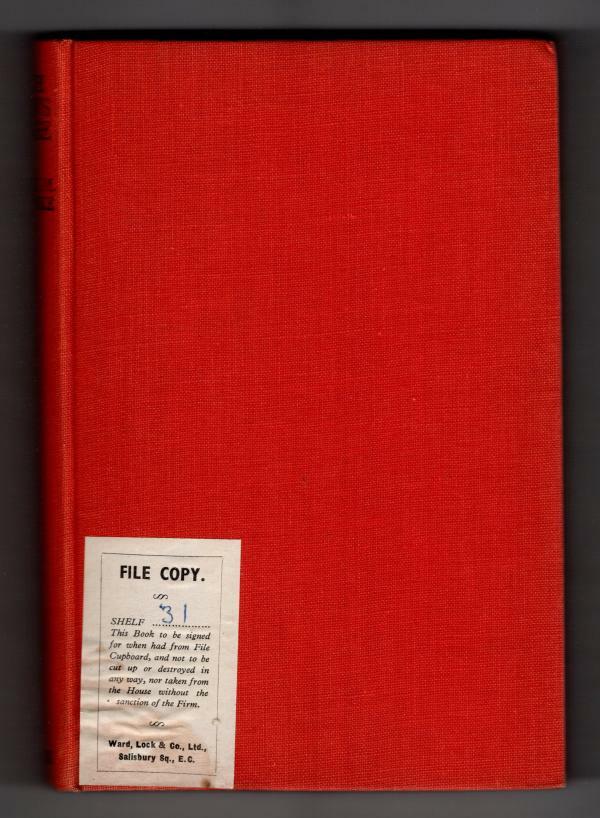Rich Man's Ridge by Isabel M. Peacocke (First Edition) File Copy