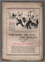 Adventure Feb 1 1933 Pulp Delano Cvr; Holt "A Problem in Extradition"