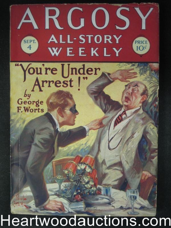 Argosy September 4, 1926 Erle Stanley Gardner