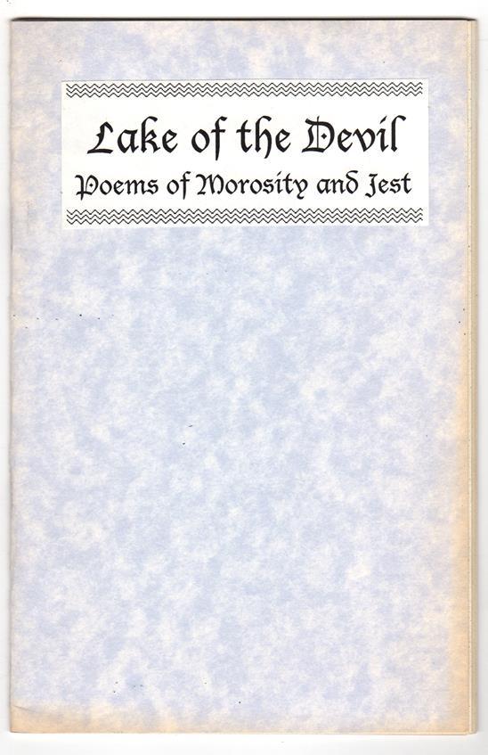 Lake of the Devil by Jessica Amanda Salmonson Signed (SOFTCOVER)