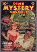 Dime Mystery Nov 1938 Sickle Attack Cvr Ward Hawkins Paul Ernst - Pulp