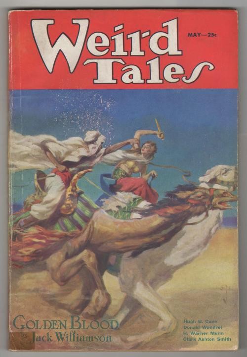Weird Tales May 1933 Classic St. John Cvr; Williamson; RE Howard - Pulp