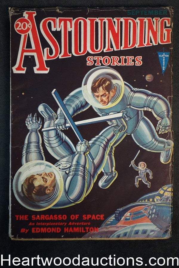 Astounding Sep 1931  Ed Hamilton Space Cvr story